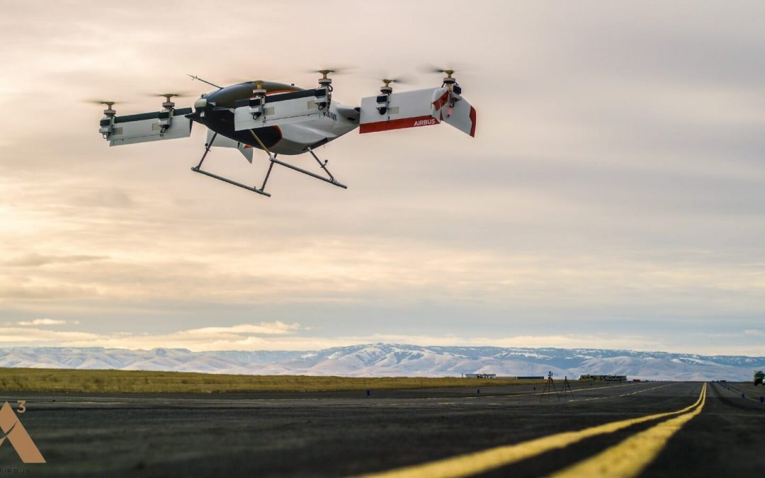 El taxi volador autónomos de Airbus ya esta en los cielos