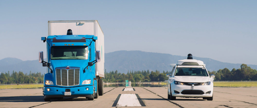 Google usa camiones sin conductor para transportar cargas