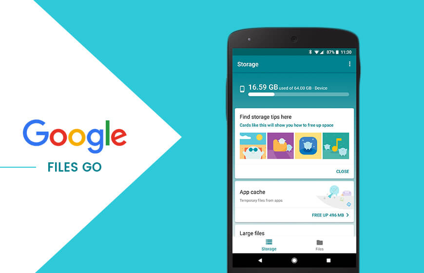 Files Go, el espectacular administrador de archivos de Google