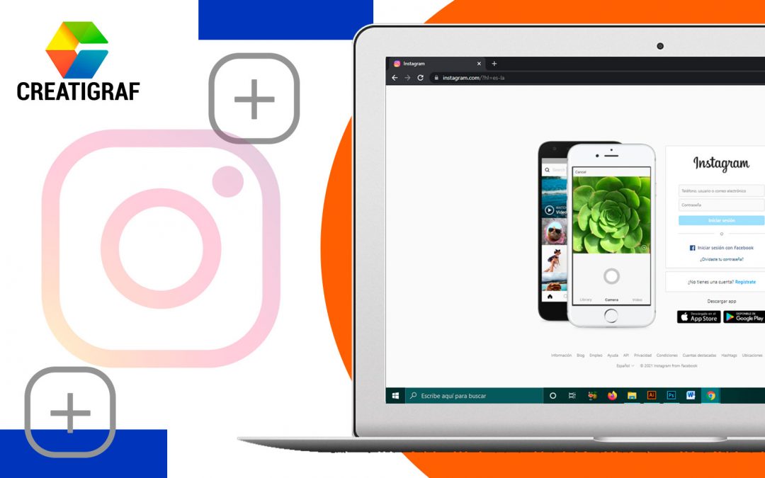 Posting photos and videos on Instagram from your computer is very simple
